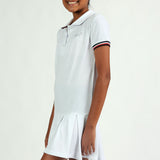 TRB Girls White Tennis Golfer Dress
