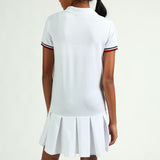 TRB Girls White Tennis Golfer Dress