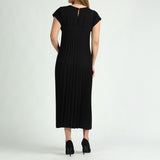 Black Pleat Dress