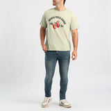 MENS SAGE PRINTED T-SHIRT