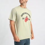 MENS SAGE PRINTED T-SHIRT