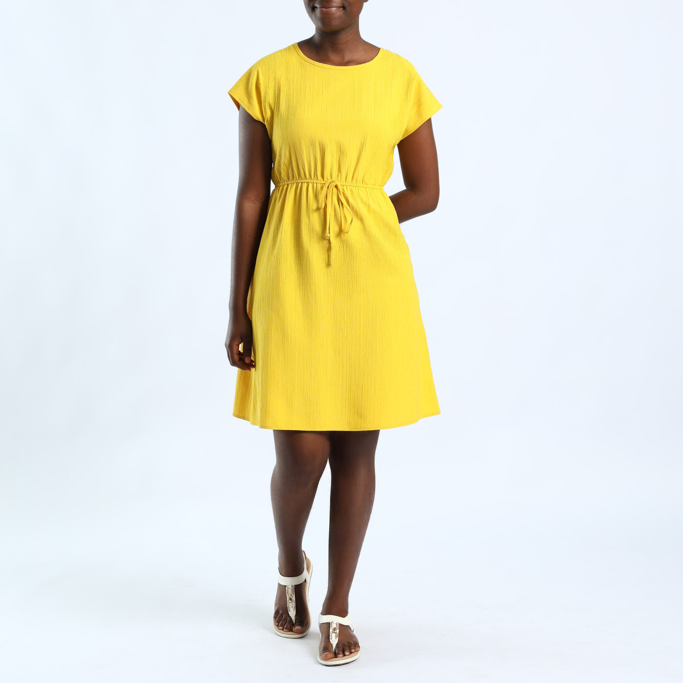 LADIES YELLOW DRESS