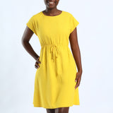 LADIES YELLOW DRESS