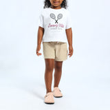 GIRLS STONE SHORT (WITH ELASTIC WAISTBAND)