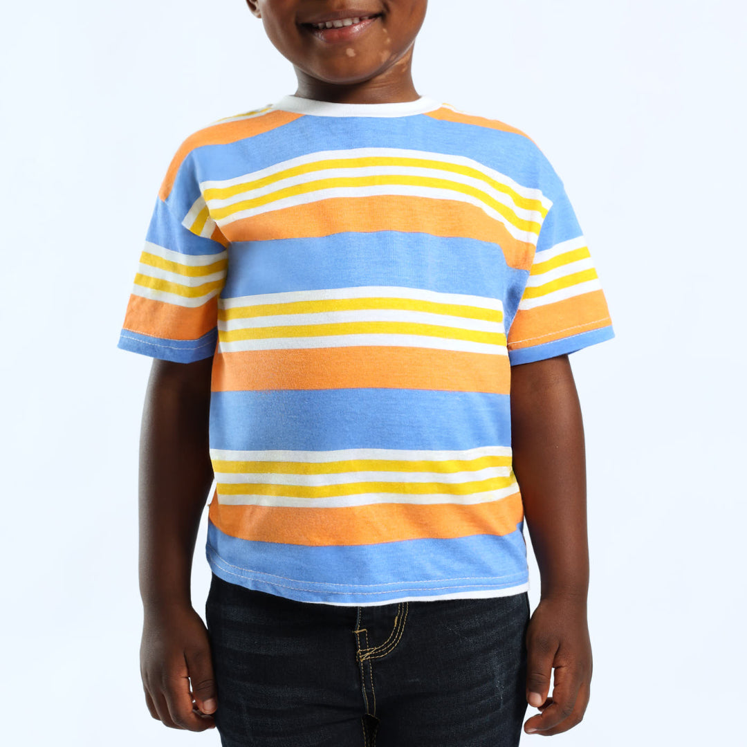 STRIPE SHORT SLEEVE T-SHIRT