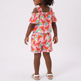 PG PRINTED TOP &amp; SHORTS SET