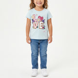 GIRL BLUE T-SHIRT