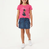 GIRLS TRB CERISE TEE