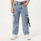 LT BLUE CARGO JEAN