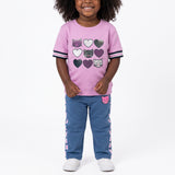 GIRLS PURPLE TOP