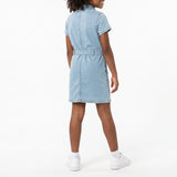 BLUE DENIM DRESS