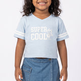 GIRLS TRB BABY BLUE TOP