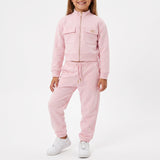 GIRLS TRB PINK JOGGERS WITH POCKETS