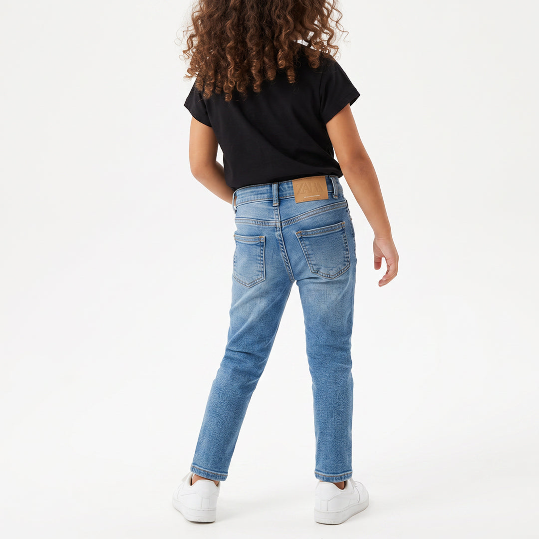 BLACK PRINTED TEE