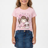 GIRLS TRB PINK SHORT SLEEVE T-SHIRT