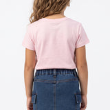 GIRLS TRB PINK SHORT SLEEVE T-SHIRT
