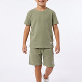 BOYS JACQUARD SHORT AND TEE SET
