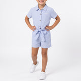 TRB Girls Striped Short