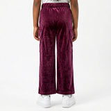 TRB Girls Velour Cargo Pant