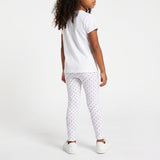 TRB GIRLS WHITE AOP LEGGING