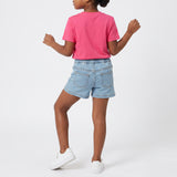 GIRLS TRB INDIGO DENIM SKORT WITH POCKETS