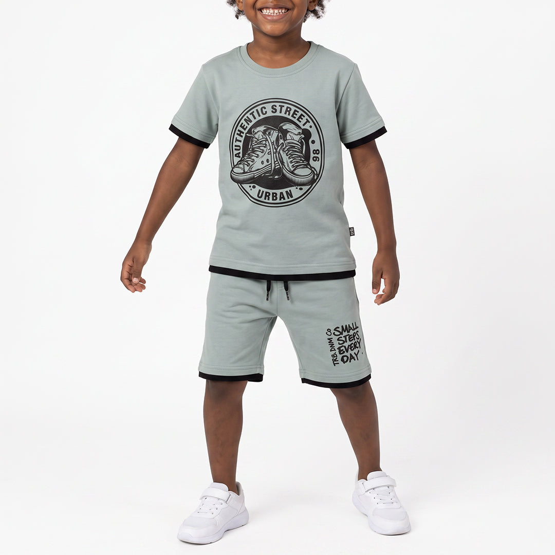 BOYS TEE AND SHORT SET