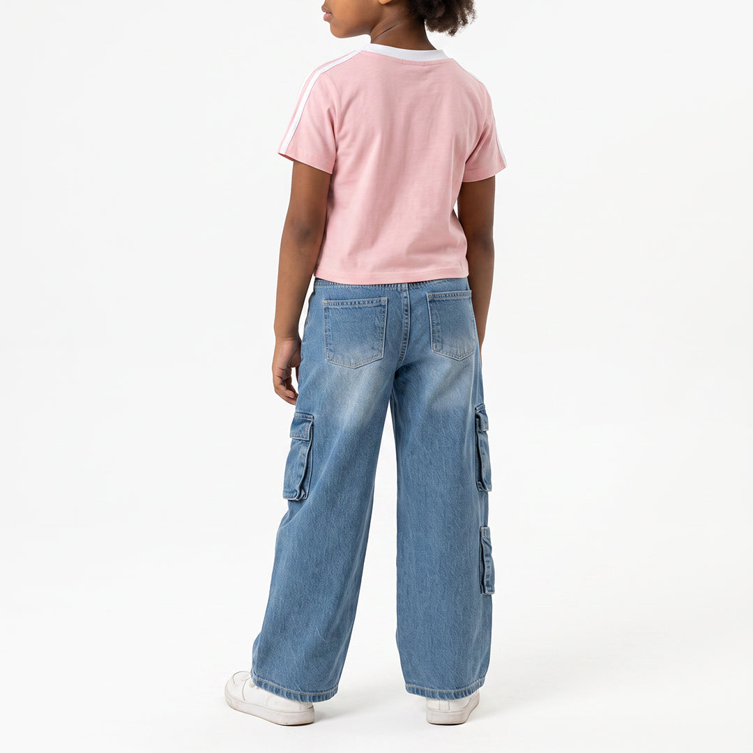 GIRLS TRB PINK TOP