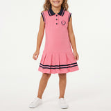 GIRLS TRB PINK SLEEVELESS DRESS