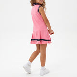 GIRLS TRB PINK SLEEVELESS DRESS