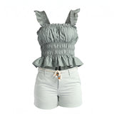 Light Green Short