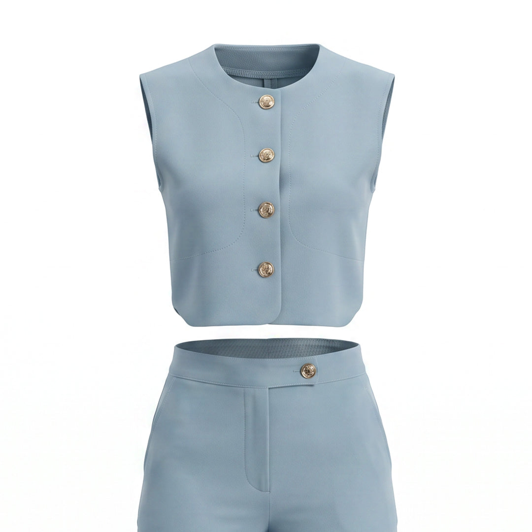 Blue Waistcoat