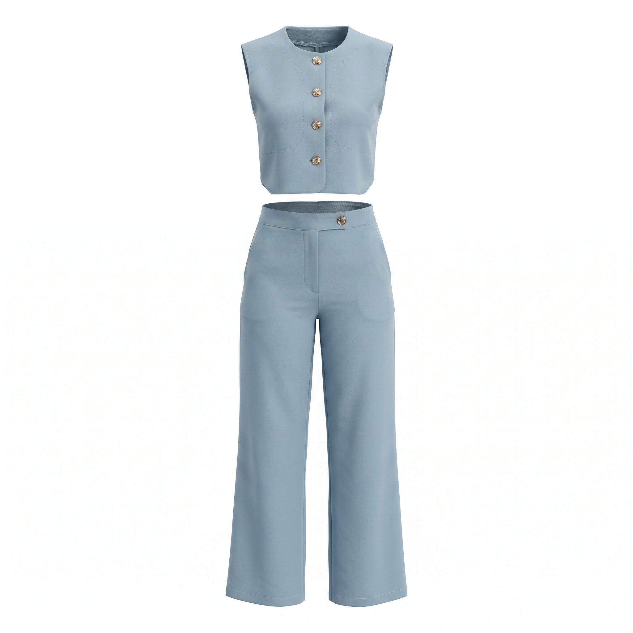 Blue Barbie Pant
