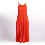 Orange Strappy Dress