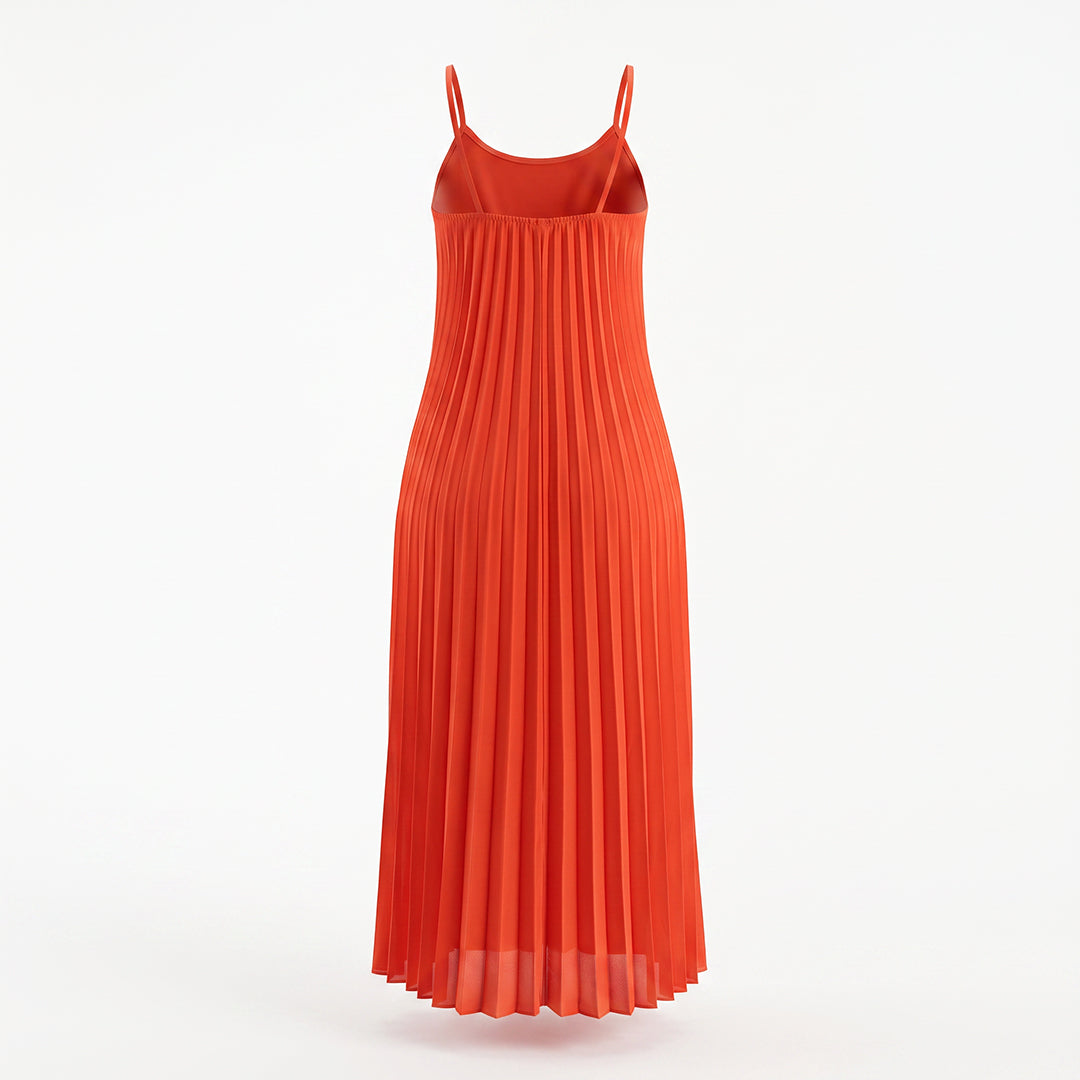 Orange Strappy Dress