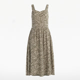 Sage Flare Dress