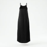 LADIES ALORA STRAPPY PLEATED DRESS