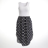 Ladies Sleeveless Combo Dress