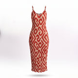 Printed Slip Dress