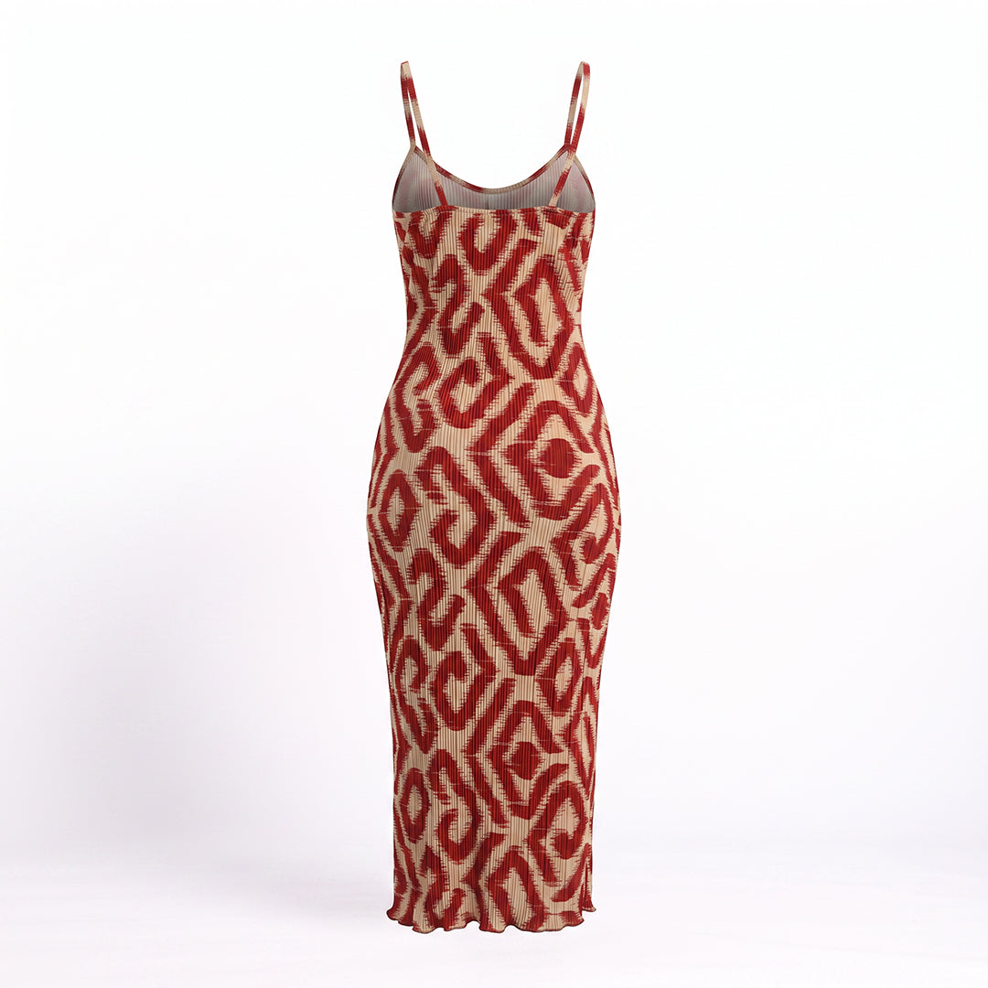 Printed Slip Dress