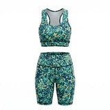 MULTI COLOUR GYM SHORT
