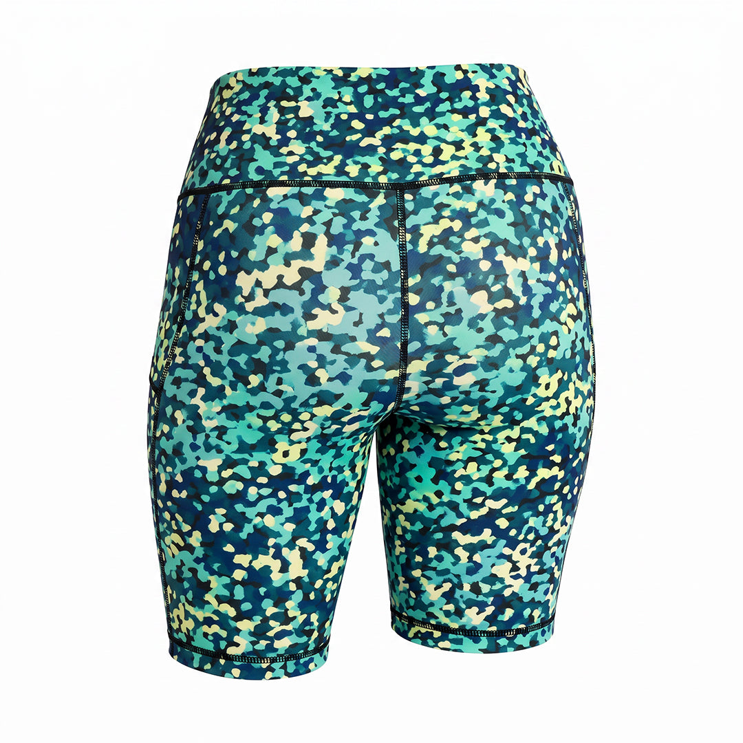 MULTI COLOUR GYM SHORT