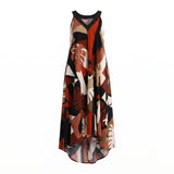 LADIES CIARRA RUST DRESS