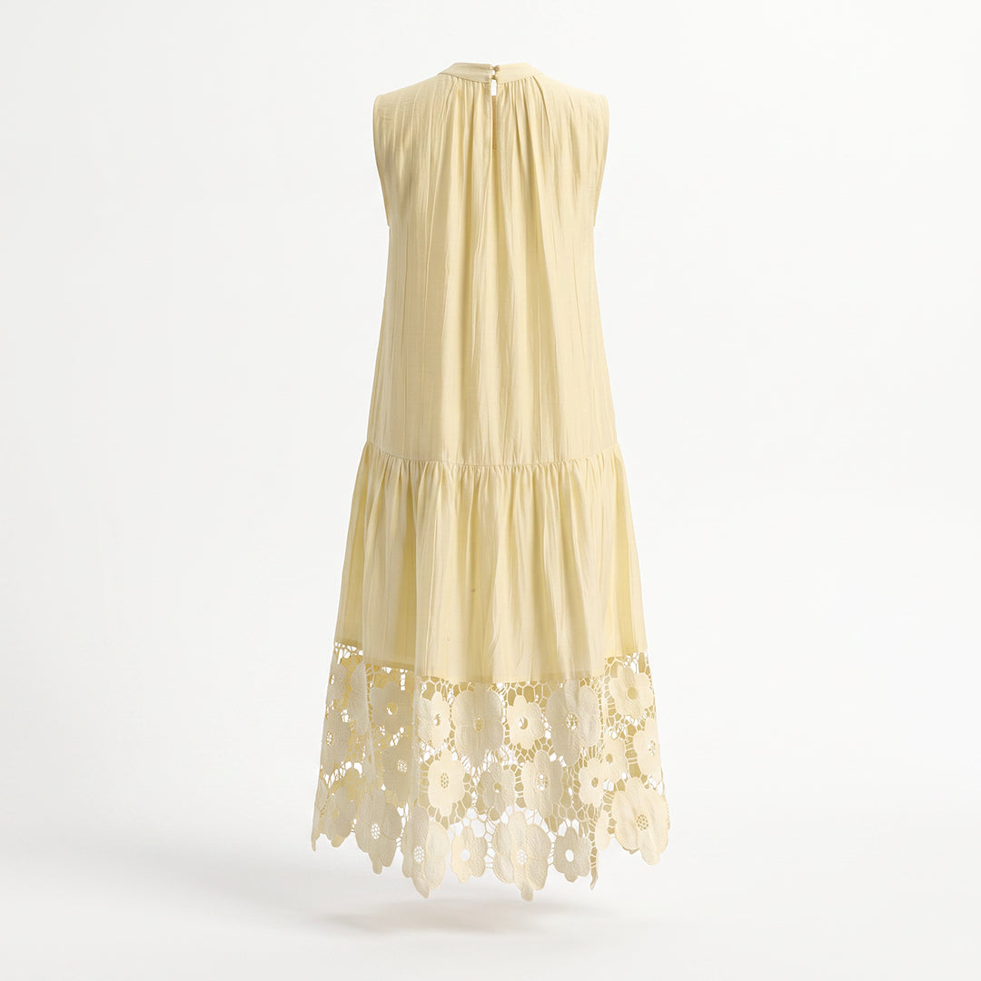 LACE HEM DRESS