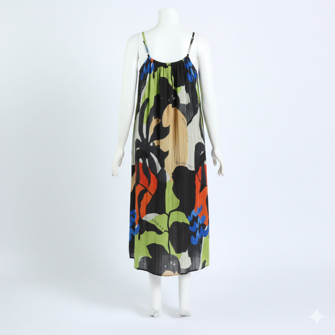 Tropical Trapeze Dress