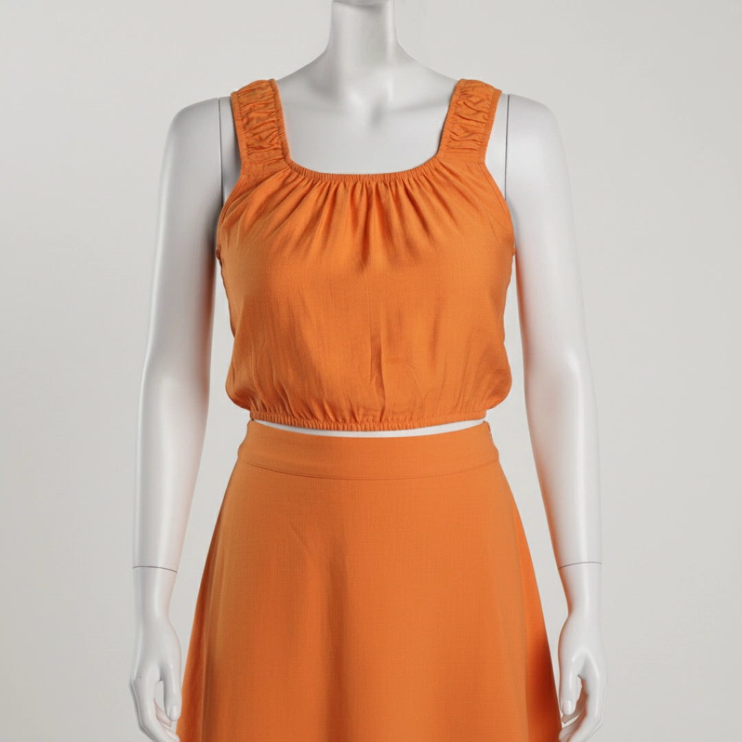 Alora Ladies Orange Top