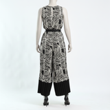 LADIES CIARRA BLACK/STONE JUMPSUIT CIARRA Fashion Fusion