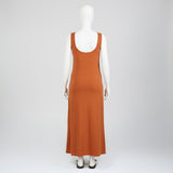 Alora Ladies Rust Dress