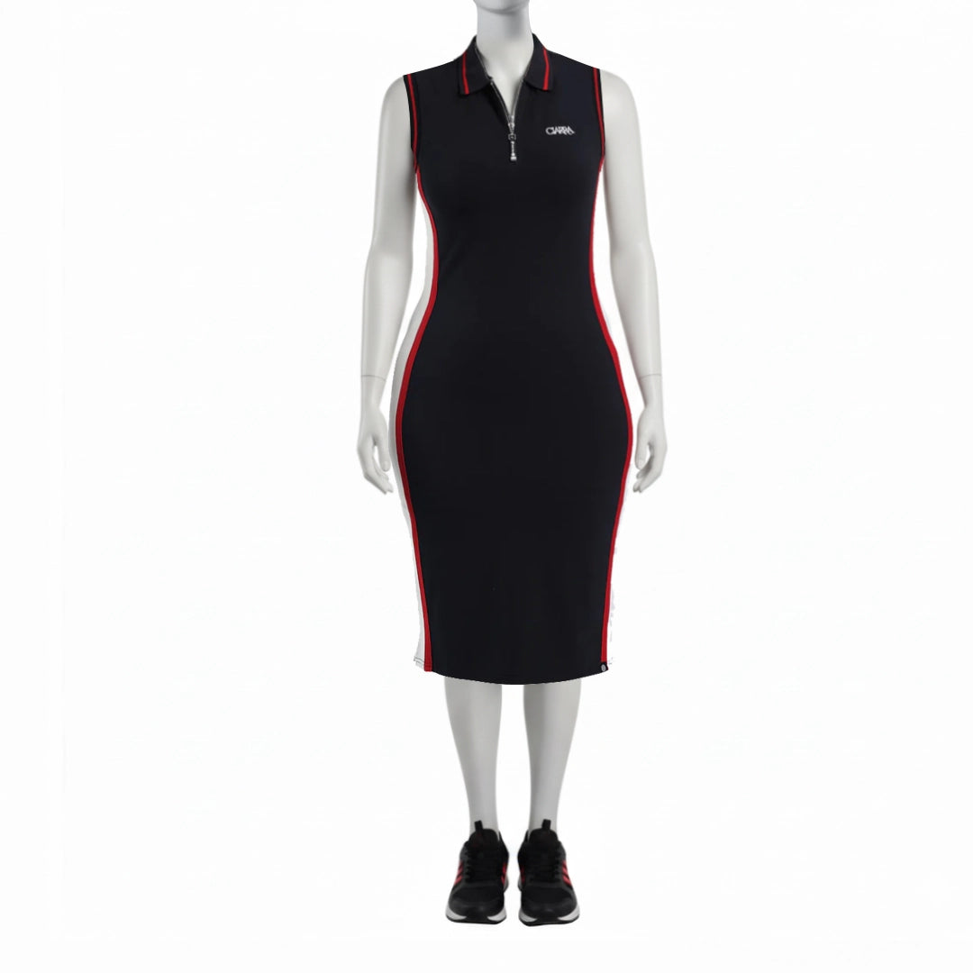 LADIES NAVY GOLFER DRESS
