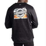 BRIGGS BLACK FRONT AND BACK PRINTED SWEATER (KASIFIED)