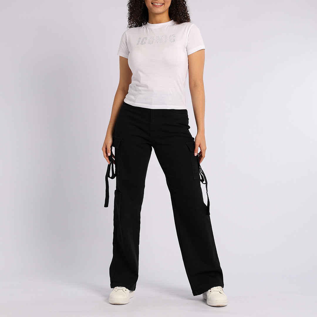White Fashion Tee
